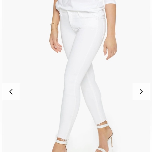 MOTHER - Looker Ankle Fray Glass Slipper 27 - Picture 2 of 14